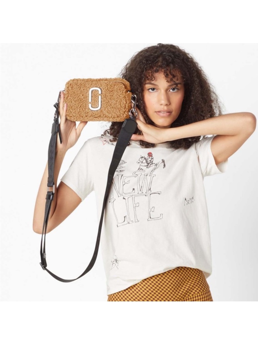 Marc Jacob the snapshot TEDDY Crossbody Bag